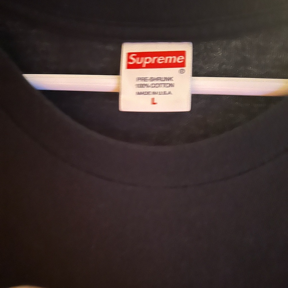Supreme New York Original Sin Tee Used - Picture 2 of 2